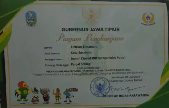 Foto Penghargaan dan Prestasi Juara I Oral Presentation Psychiatry Tingkat Regional