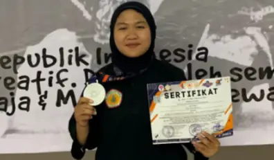Foto Penghargaan dan Prestasi Juara II Kejuaraan Nasional Bojonegoro Championship 2025 Cabang Olahraga Pencak Silat Kelas D Tingkat Dewasa Putri