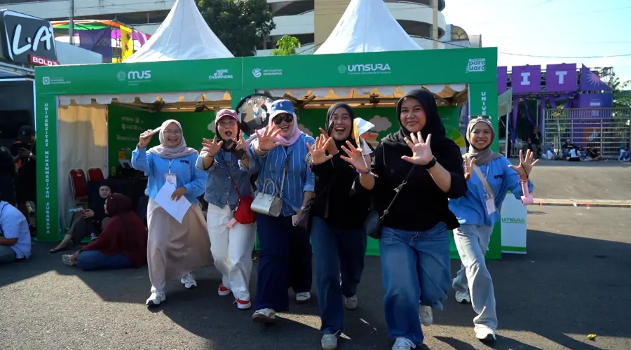 Gambar Berita Daftar di Booth Umsura di Sound of Downtown, Bisa Gratis Formulir Pendaftaran dan Potongan Uang Gedung 25 Persen
