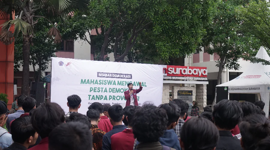 Gambar Berita Forum BEM Jatim Berkumpul Serukan Pemilu Damai Tanpa Provokasi di UM Surabaya