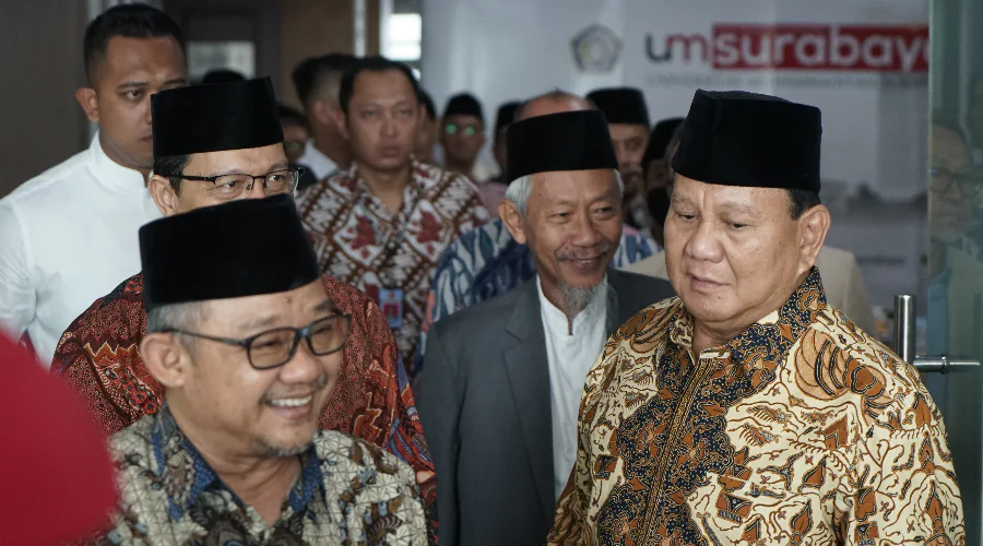 Gambar Berita Hadiri Dialog Terbuka Tanpa Gibran, Prabowo Sampaikan Permintaan Maaf di UM Surabaya