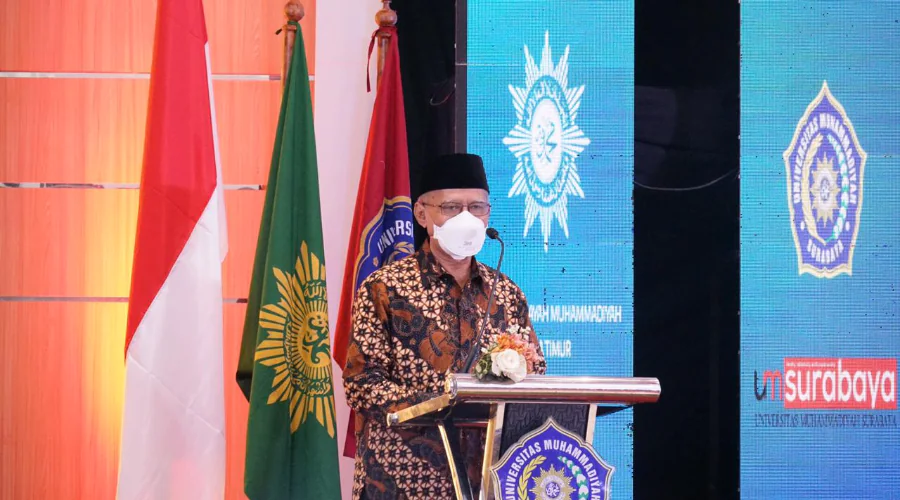 Gambar Berita Ini Pesan Ketua PP Muhammadiyah Soal Perwujudan Teologi Insyiroh pada Kajian Ramadhan di UM Surabaya