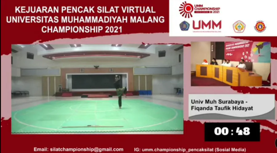 Gambar Berita Lagi, Dua Atlet UM Surabaya Raih Juara dalam Pencak Silat Championship 2021