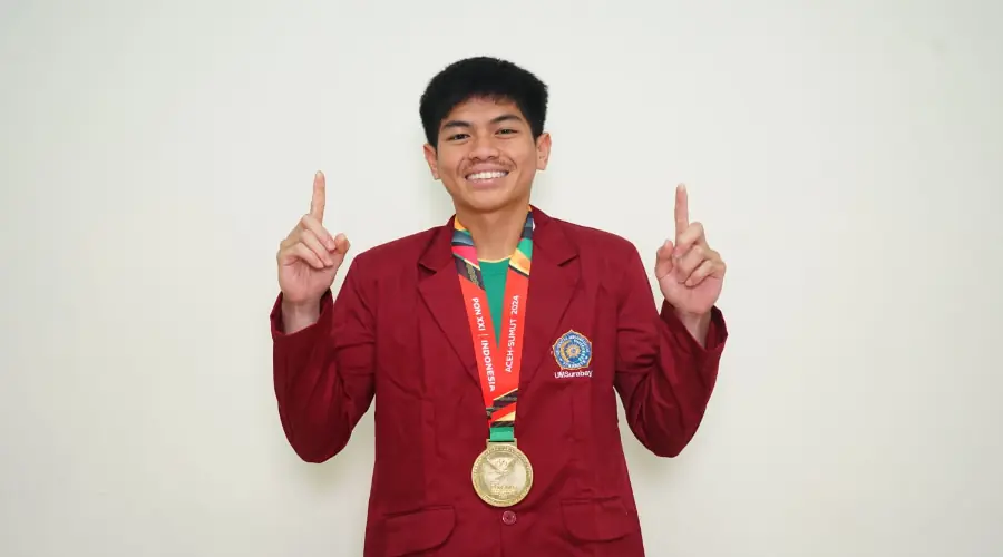 Berita Putra Tri Ramadani, Mahasiswa Umsura, Jadi Atlet Indonesia Pertama Juara Lead World Climbing Series 2026
