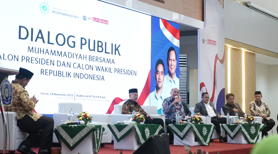Gambar Berita Rektor UM Surabaya Beri Pertanyaan Ini di Dialog Publik Muhammadiyah