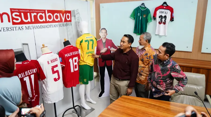 Gambar Berita UMSURA Lelang 14 Jersey Atlet Timnas hingga Liga 1 untuk Korban Bencana Aceh–Sumatera