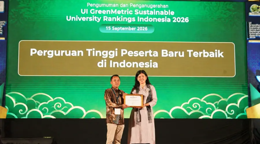 Gambar Berita Umsura Raih Dua Penghargaan UI GreenMetric 2026, Jadi Peserta Baru Terbaik di Indonesia
