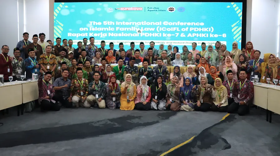 Gambar Berita UMSurabaya jadi Tuan Rumah The 5th International Conference on Islamic Family Law (ICoIFL of PDHKI) Lahirkan “Piagam Surabaya” untuk Keluarga Tangguh di Era Digital