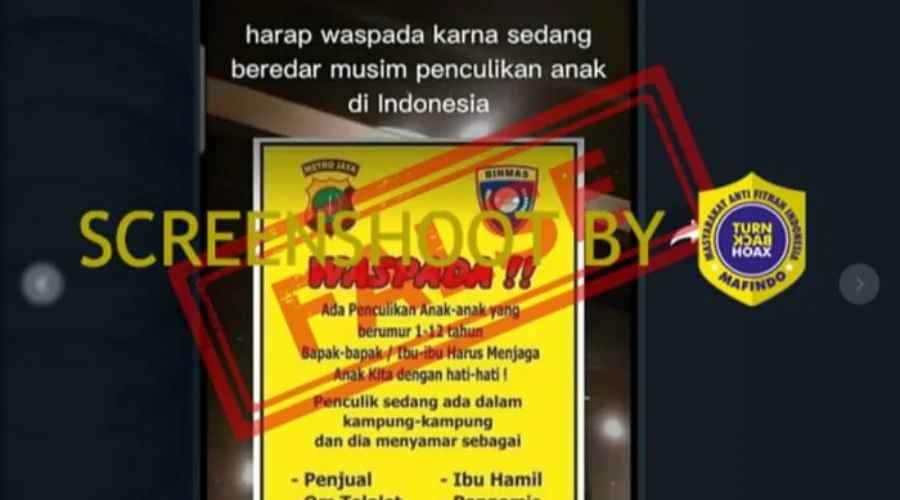 Gambar Artikel Viral Pesan Hoax Soal Penculikan Anak, Pakar Media UM Surabaya Berikan Tanggapan