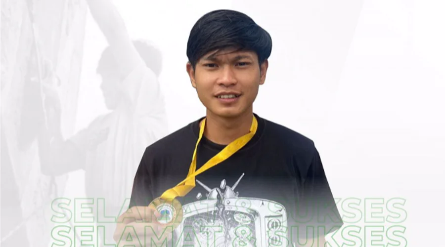 Gambar Berita Yohanes Raih Juara Pertama Dalam Kejuaraan Nasional Panjat Tebing Riau