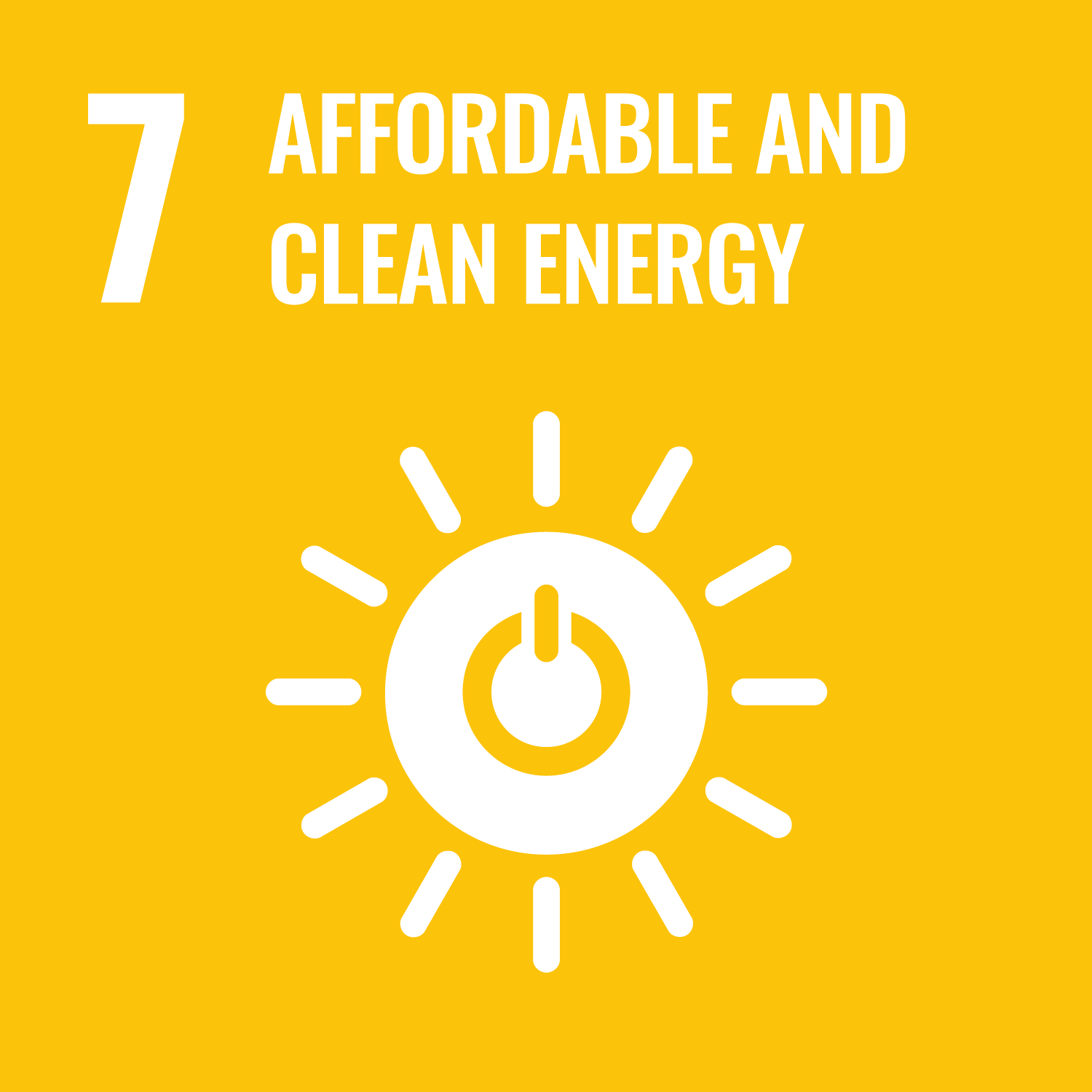 SDG 7 - Energi Bersih dan Terjangkau